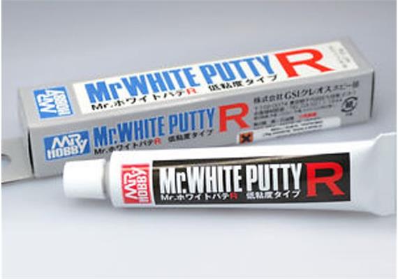 Mr. Hobby (Gunze Sangyo) P-123 Mr. White Putty R (Spachtelmasse fliessend 25 gr.)