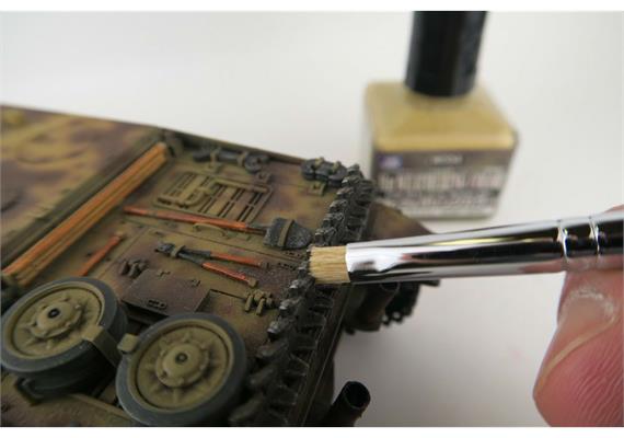 Mr. Hobby MB31 Mr.Weathering Brush Set Soft Small & Large | Bild 2