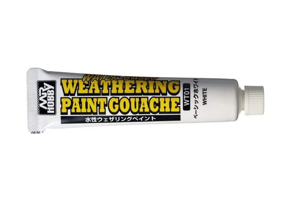 Mr. Hobby WT-01 Mr. Weathring Paste water-based "Basic White" 20 ml