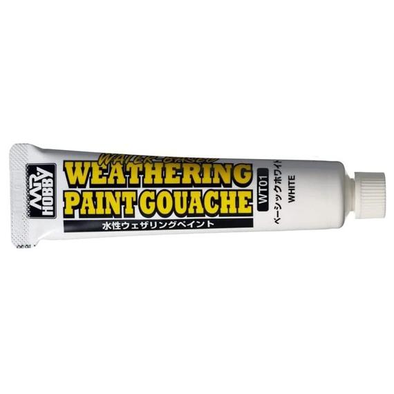 Mr. Hobby WT-01 Mr. Weathring Paste water-based "Basic White" 20 ml