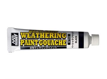 Mr. Hobby WT-02 Mr. Weathring Paste water-based "Basic Black" 20 ml