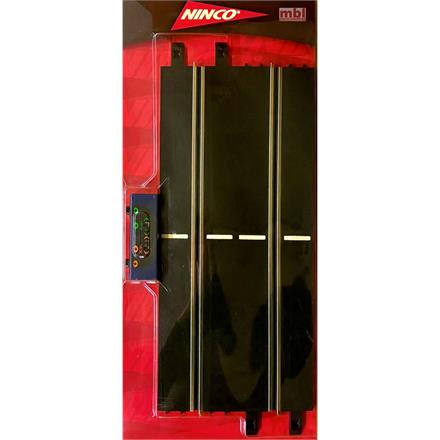 Ninco 10401 Anschlussgerade 1/1 mit getrennter Stromeinspeisung, 40 cm.