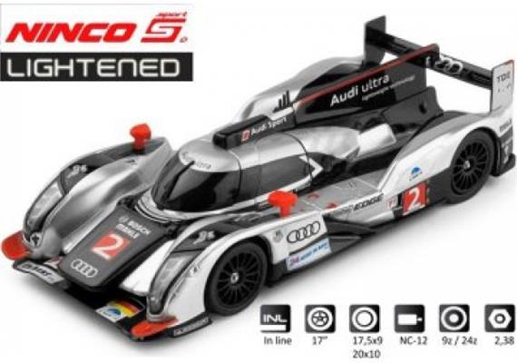 Ninco 50612 Audi R18 Le Mans Winner 2011 Lightenend