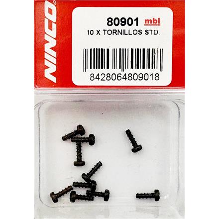 NINCO 80901 10 x Schrauben 2,2 x 6,5