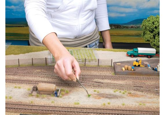 Noch 07013 Grasbüschel “Feldblumen”, mehrfarbig beflockt | Bild 5