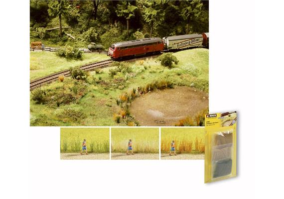 NOCH 07060 Schilfgras-Sortiment, grün, beige, braun