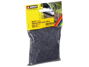 NOCH 09174 Gleisschotter grau, 250 g