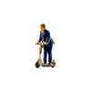 Noch 10607 Mann auf E-Scooter - H0 (1:87)