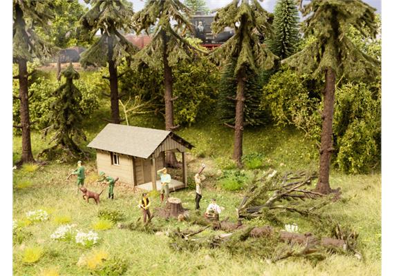 Noch 12046 Laser-Cut "Waldarbeiten" HO | Bild 1