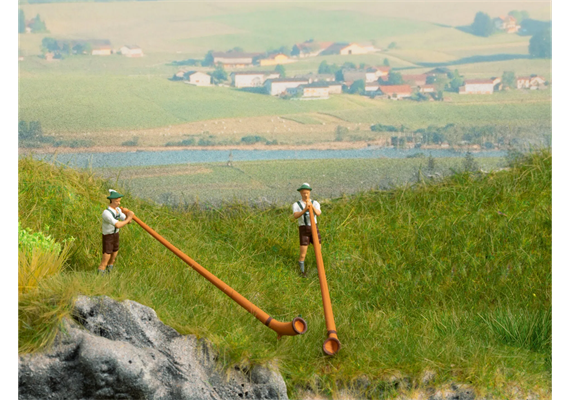 Noch 12821 Sound-Szene Alphornbläser - H0 (1:87) | Bild 4