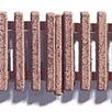 NOCH 13080 Gartenzaun, 18 Teile, 1,3 cm hoch - H0 (1:87) | Bild 2