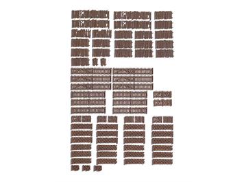 NOCH 13096 Gartenzäune, 72 Teile - H0 (1:87)
