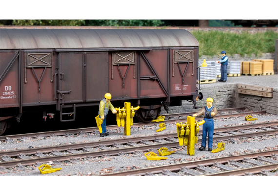 Noch 13606 3D minis Hemmschuh-Set - H0 (1:87) | Bild 2