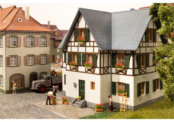 Noch 14010 Blumenkästen blühend rot - H0 (1:87) | Bild 2