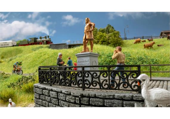 Noch 14209 Schmiedeeisernes Geländer - H0 (1:87) | Bild 2