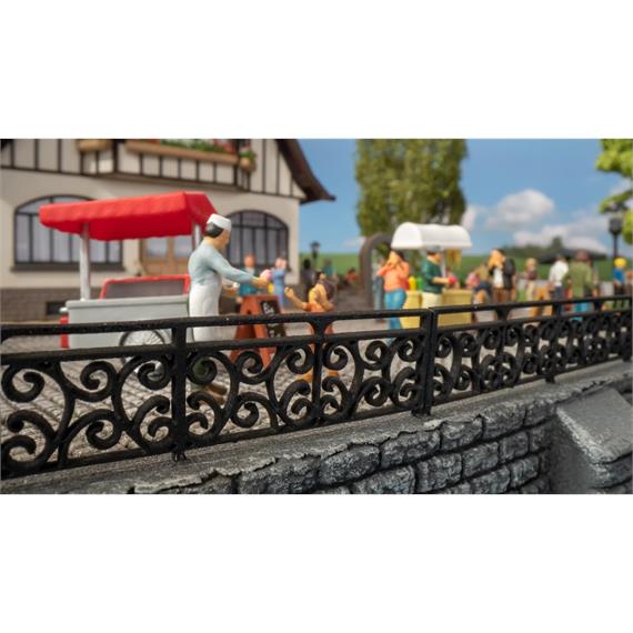 Noch 14209 Schmiedeeisernes Geländer - H0 (1:87)
