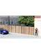Noch 14213 Bretterwand, 37,2 cm lang, 2,4 cm hoch - H0 (1:87)