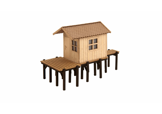Noch 14262 Laser-Cut Fischerhütte - H0 (1:87) | Bild 2