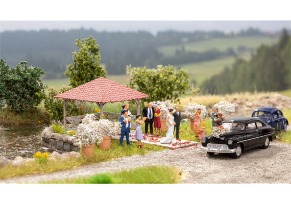 Noch 14263 Laser-Cut Veranstaltungs-Pavillon - H0 (1:87) | Bild 1