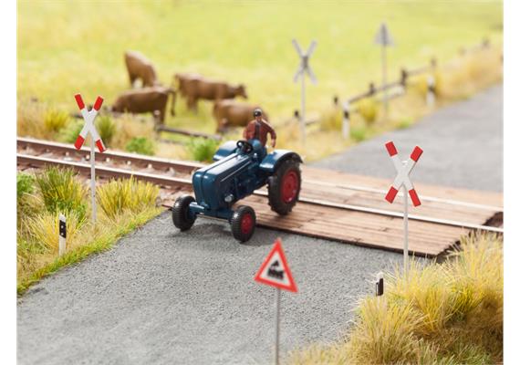 Noch 14303 Laser-Cut Andreaskreuze, 8 Stück - H0 (1:87) | Bild 1