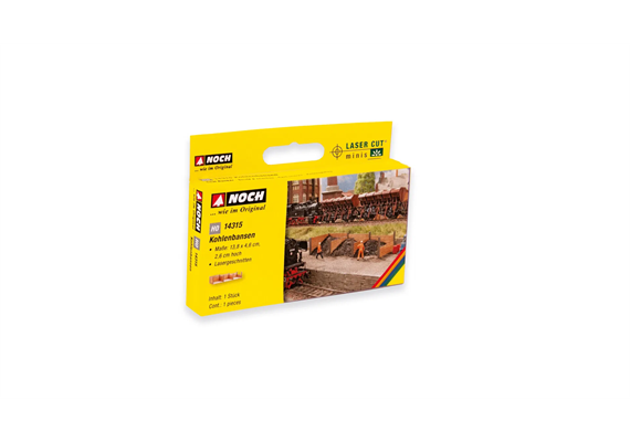 Noch 14315 Laser-Cut Kohlebansen - H0 (1:87) | Bild 2
