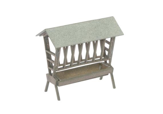 Noch 14343 Laser-Cut Futterkrippe, 2 Stück - H0 1:87 | Bild 2