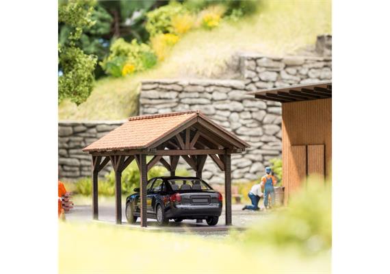 Noch 14355 Laser-Cut Carport HO | Bild 1