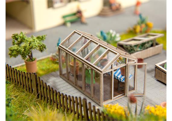 Noch 14357 Gewächshaus - H0 (1:87) | Bild 1
