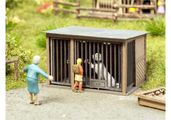 Noch 14365 Laser-Cut Hundezwinger HO | Bild 1