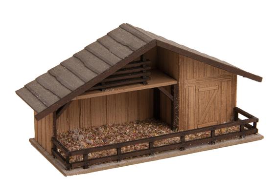 Noch 14394 Laser-Cut Weihnachtsmarkt-Krippe mit Figuren - H0 (1:87) | Bild 2