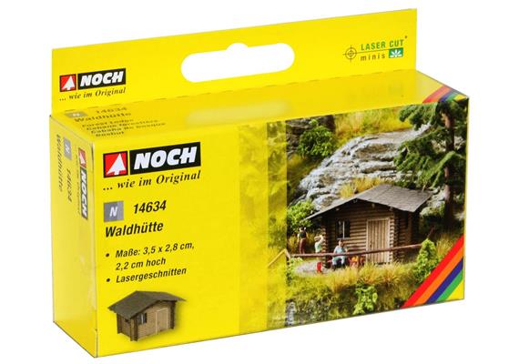 NOCH 14634 Laser-Cut minis "Waldhütte" - N (1:160) | Bild 3