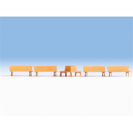 NOCH 14851 Bänke - H0 (1:87)