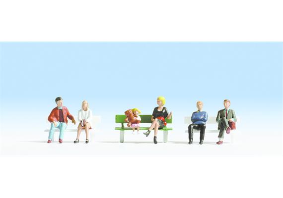 NOCH 15530 Sitzende - H0 (1:87)