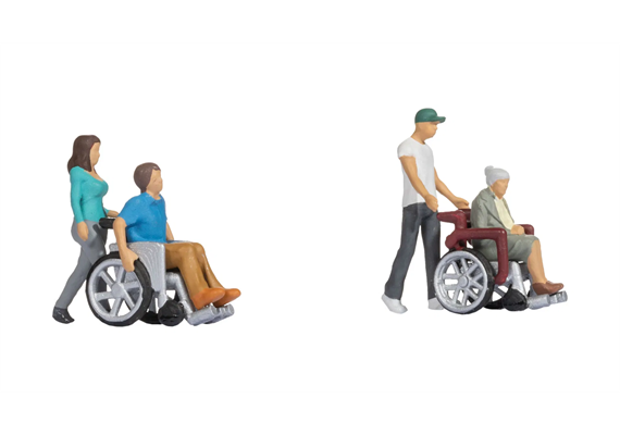 Noch 15552 Rollstuhlfahrer - H0 (1:87)