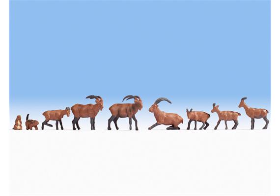 Noch 15742 Alpentiere - H0 (1:87)