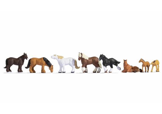 Noch 15762 Kaltblutpferde - H0 (1:87)
