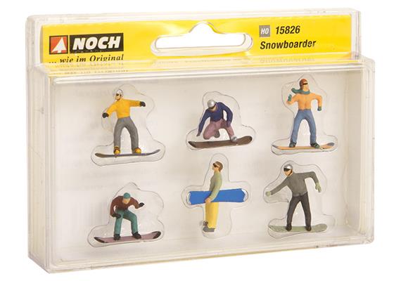 Noch 15826 Snowboarder - H0 1:87 | Bild 2