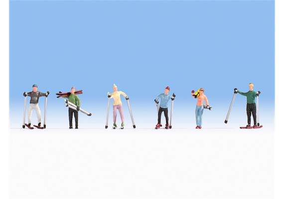 Noch 15827 Skifahrer - H0 (1:87) | Bild 1