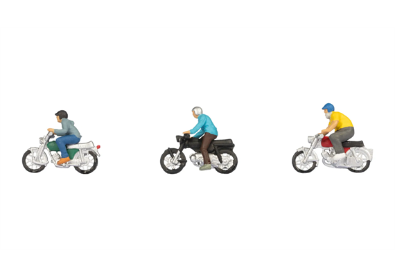 Noch 15907 Mopedfahrer - H0 (1:87)