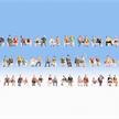 Noch 16071 Mega-Spar-Set “Sitzende”, 60 Figuren - H0 (1:87) | Bild 1