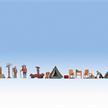 Noch 16201 Figuren-Themenwelt „Camping“ - H0 (1.87) | Bild 1