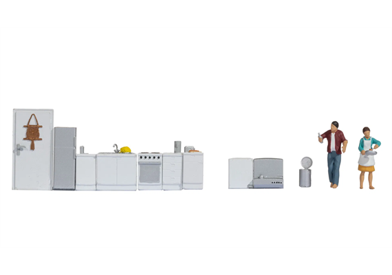 Noch 16285 Figuren-Themenwelt "Küche" - H0 (1:87)