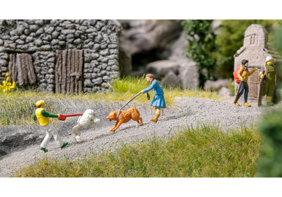 Noch 16602 Funny-Scenes „Hundebegegnung" - H0 (1:87) | Bild 2