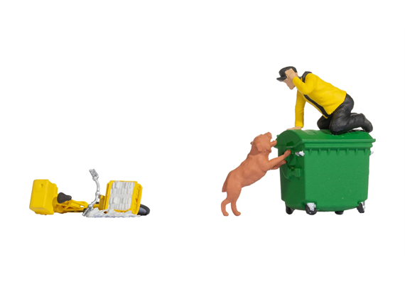 Noch 16610 Funny-Scenes „Vorsicht Hund" - H0 (1:87) | Bild 1