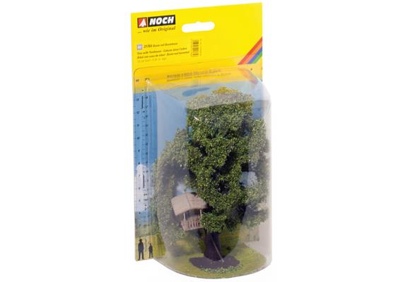 Noch 21765 Baum mit Baumhaus, 15 cm hoch - H0 (1:87) | Bild 2