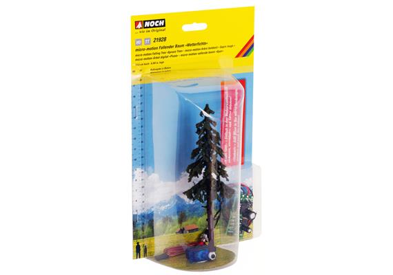 Noch 21928 micro-motion "Fallender Baum - Wetterfichte 17,5 cm" mit Elektronik HO | Bild 3