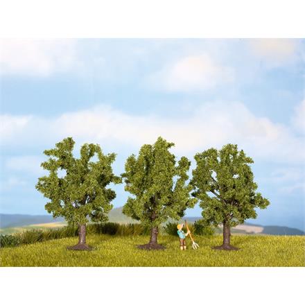 Noch 25110 3 Obstbäume, grün - H0 (1:87)