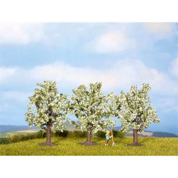 Noch 25111 Obstbäume weiss blühend - H0 (1:87)