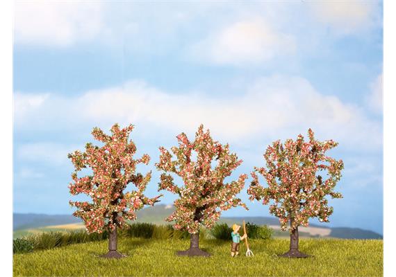 Noch 25112 Obstbäume rosa blühend - H0 (1:87) | Bild 1