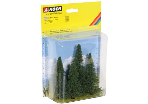 Noch 25232 Tannen, 4 Stück - H0 (1:87) | Bild 2